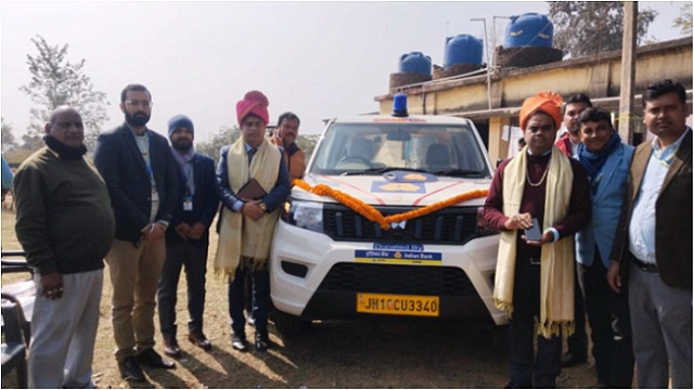 Ambulance to Sri Sevayatan Nyas, Deoghar