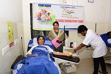 Blood donation camp, Vijayawada Zone