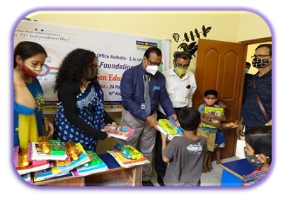 Books to students, Kolkata