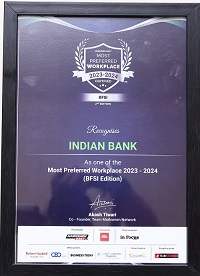 Most Preferred Workplace in BFSI sector for the year 2023-24