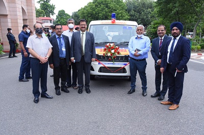 Three ambulances donated, Lucknow hospitals
