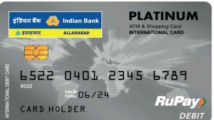 Rupay International Platinum card (Contact)